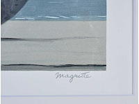 René magritte - souvenir de voyage - litho - afbeelding 4 van  6