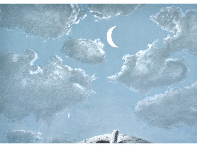 René magritte - souvenir de voyage - litho - afbeelding 6 van  6