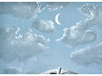 René magritte - souvenir de voyage - litho - afbeelding 6 van  6