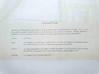 René magritte - souvenir de voyage - litho - afbeelding 5 van  5