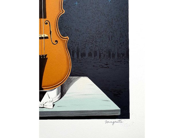 René magritte - un peu de l'âme des bandits - litho - afbeelding 1 van  2