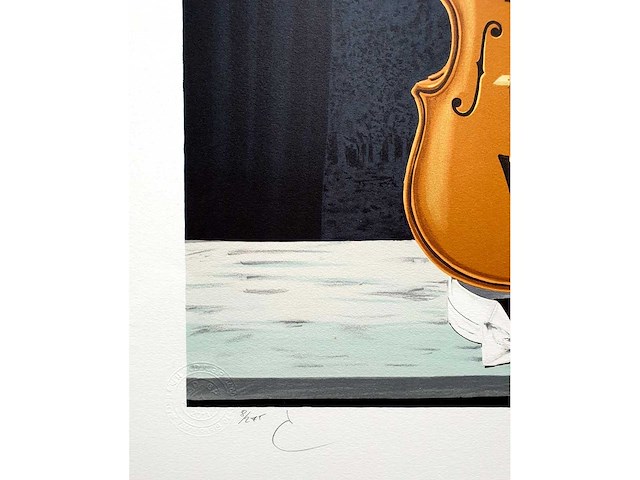 René magritte - un peu de l'âme des bandits - litho - afbeelding 2 van  2