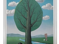 René magritte (1898-1967), ‘la géante’, lithograph, edition of georgette, n° 148/150 63.5 x 52 cm. (25 x 20.46 in.), frame: 75.5 x 60 cm. (29.71 x 23.62 in.) - afbeelding 2 van  5