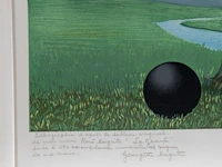 René magritte (1898-1967), ‘la géante’, lithograph, edition of georgette, n° 148/150 63.5 x 52 cm. (25 x 20.46 in.), frame: 75.5 x 60 cm. (29.71 x 23.62 in.) - afbeelding 4 van  5