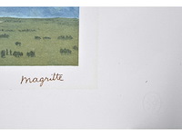 René magritte (naar) - la corde sensible - litho - sign. greorgette magritte - afbeelding 4 van  6