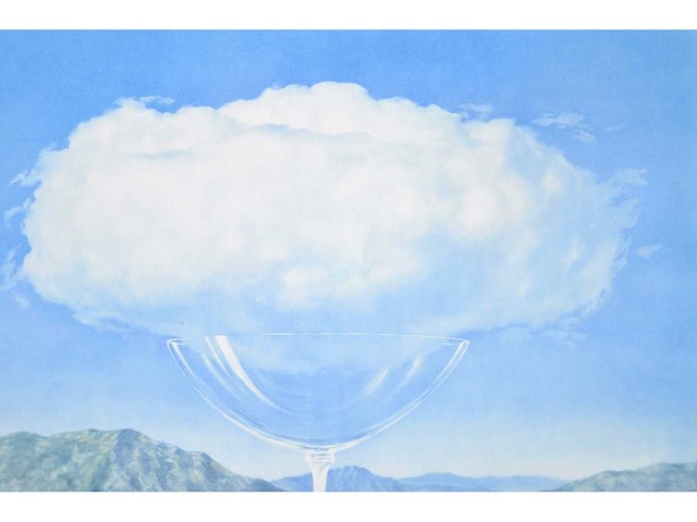 René magritte (naar) - la corde sensible - litho - sign. greorgette magritte - afbeelding 6 van  6