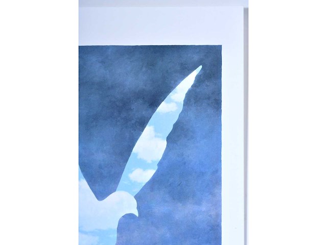 René magritte (naar) - la grande famille - litho - afbeelding 6 van  9