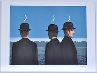 René magritte (naar) - le chef d’œuvre ou les mystères de l’horizon - litho - afbeelding 2 van  8