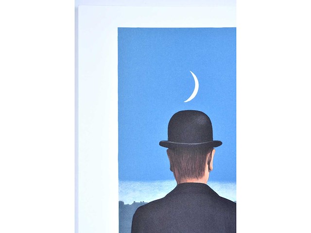 René magritte (naar) - le chef d’œuvre ou les mystères de l’horizon - litho - afbeelding 5 van  8