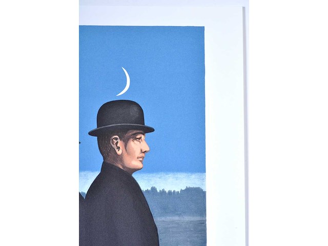 René magritte (naar) - le chef d’œuvre ou les mystères de l’horizon - litho - afbeelding 7 van  8