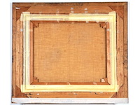 René marie dujardin - landschap met bloesems - olie op doek - 50x60 cm - afbeelding 2 van  10