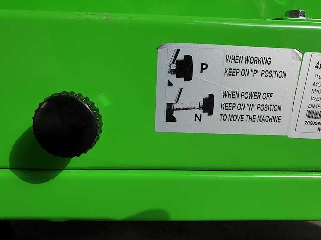 Renopower - 300 electric - dumper - ongebruikt - afbeelding 10 van  22