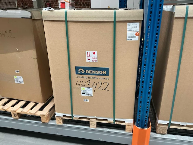 Renson endura delta d+ ed380 t4 ventilatie unit - afbeelding 2 van  2
