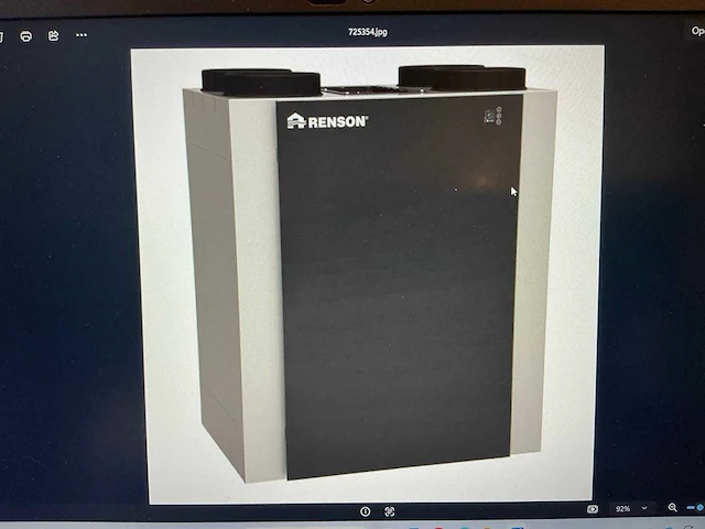 Renson endura delta ed450 t4 ventilatie unit - afbeelding 1 van  2