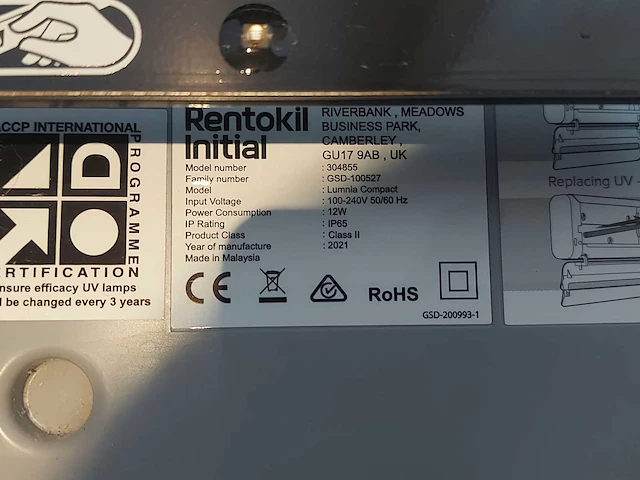 Rentokil - insectenvanger (2x) - afbeelding 3 van  4