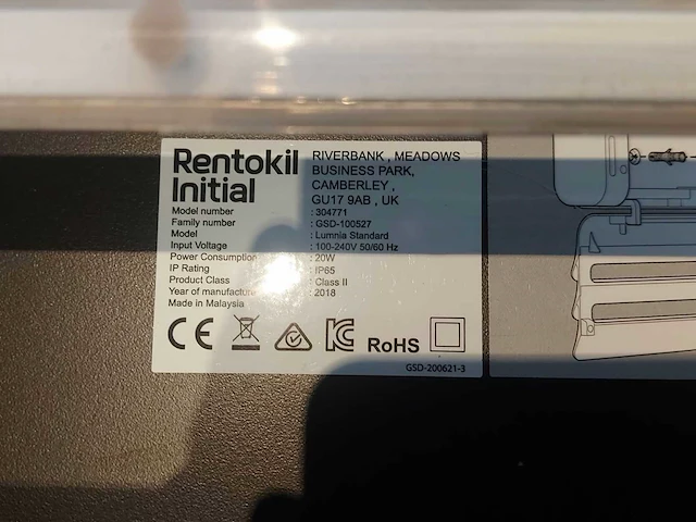 Rentokil - insectenvanger (2x) - afbeelding 4 van  4