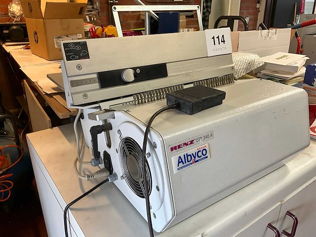 Renz dtp 340 a ponsmachine - afbeelding 3 van  5
