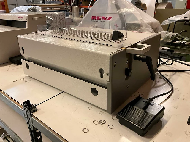 Renz dtp 340 (m) ponsmachine - afbeelding 3 van  8
