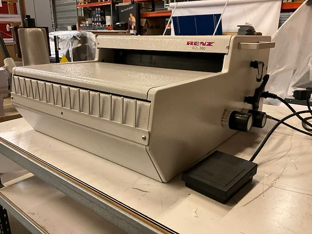 Renz ecl 360 ringsluitmachine - afbeelding 3 van  5