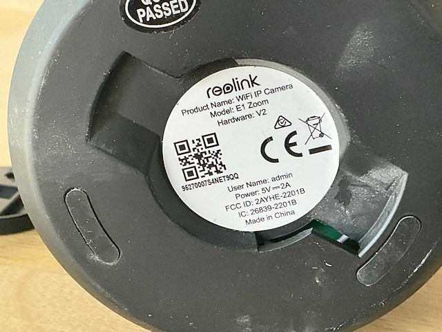 Reolink e1 zoom wifi ip beveiligingscamera (3x) - afbeelding 1 van  1