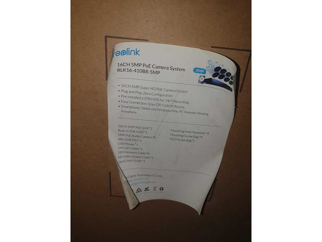 Reolink kit vidéo surveillance - afbeelding 1 van  8