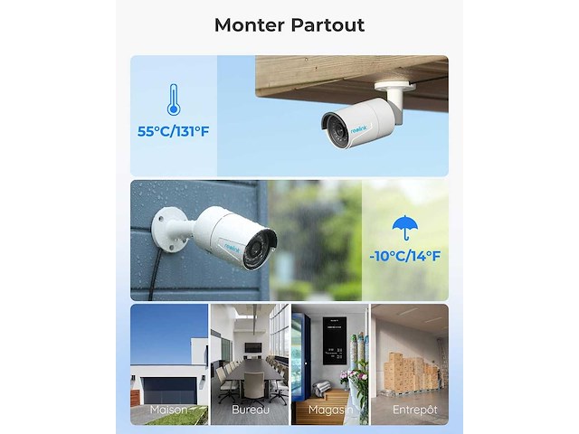 Reolink kit vidéo surveillance - afbeelding 3 van  14