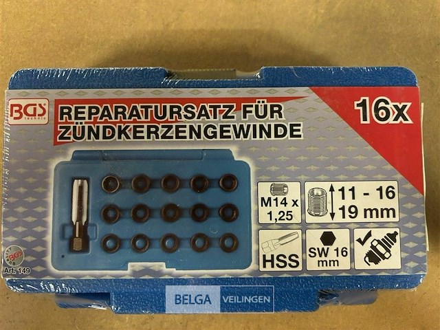 Reparatieset schroefdraad - afbeelding 2 van  3