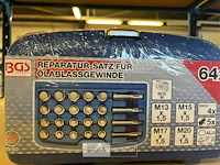 Reparatieset voor olieaftap schroefdraad 64-dlg. - afbeelding 2 van  3