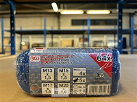 Reparatieset voor olieaftap schroefdraad 64-dlg. - afbeelding 3 van  3