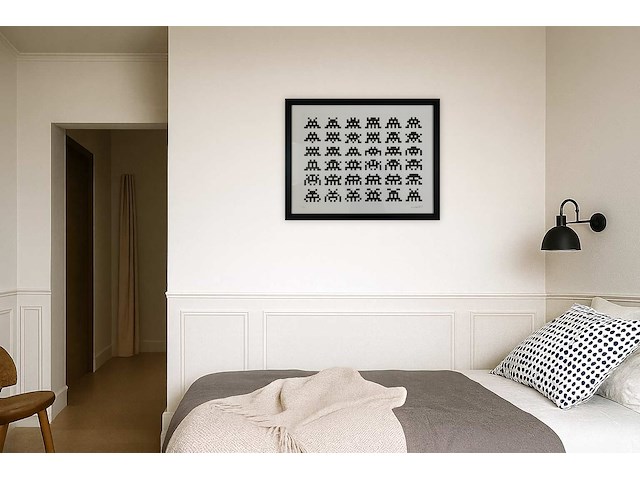 "repitition, variation, evolution" by invader (2017) - afbeelding 2 van  9