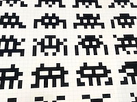 "repitition, variation, evolution" by invader (2017) - afbeelding 4 van  9