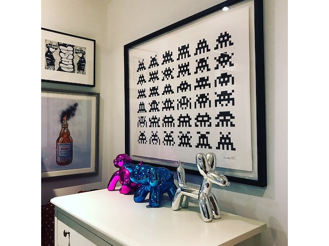 "repitition, variation, evolution" by invader (2017) - afbeelding 6 van  9