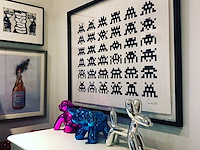 "repitition, variation, evolution" by invader (2017) - afbeelding 6 van  9