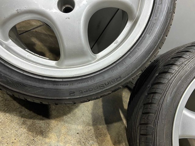 Replica porsche set 4 velgen en banden - afbeelding 16 van  20