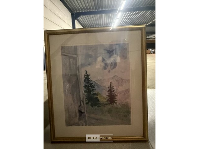 Reproductie marc chagall - afbeelding 1 van  3