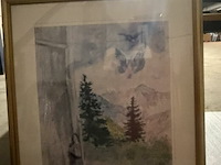 Reproductie marc chagall - afbeelding 1 van  2