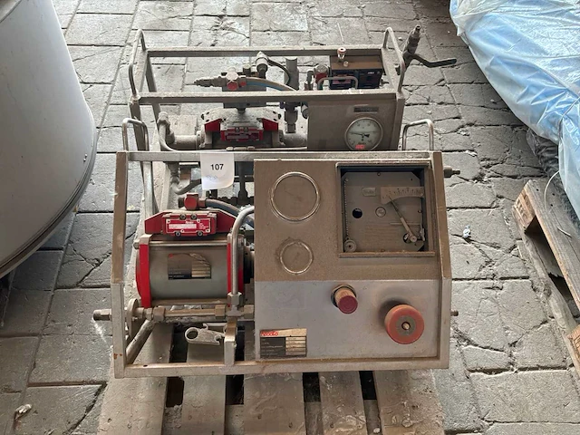 Resato wps-20r pompunit perslucht aangedreven (2x) - afbeelding 1 van  5