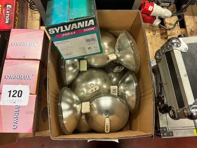 Reserve lamp par64 (14x) - afbeelding 1 van  1