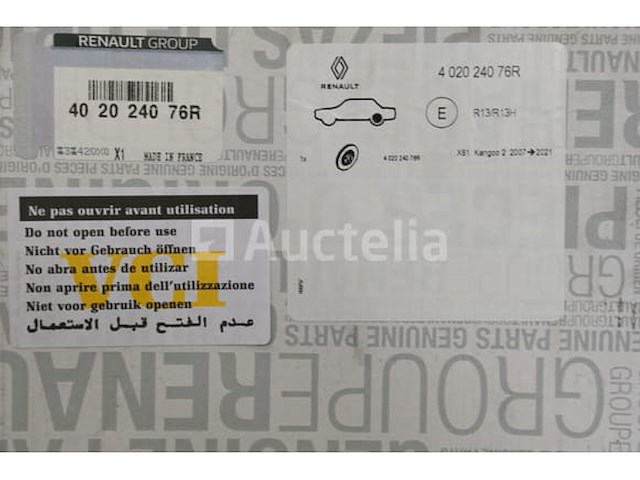 Reserveonderdelen set voor renault kangoo (vin:wjma62an10c398937) - afbeelding 7 van  7