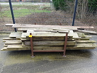 Rest hout + houder - afbeelding 1 van  2