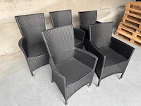 Restaurant chairs (5x) - afbeelding 3 van  3