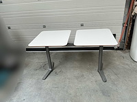 Restauranttafel in schoolbaklook (2x) - afbeelding 1 van  3