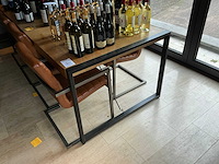 Restauranttafel met stoelen (3x) - afbeelding 6 van  6