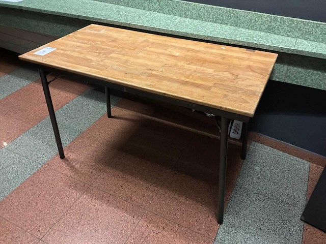 Restauranttafel opvouwbaar (10x) - afbeelding 1 van  2