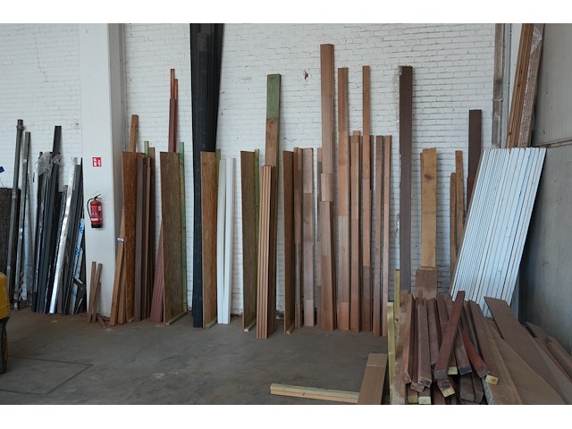 Restlot diverse houtsoorten/afmetingen - afbeelding 1 van  9
