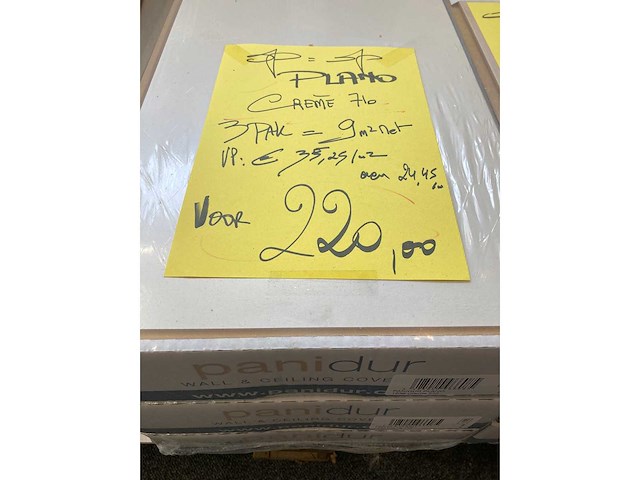 Restpartij muur- en plafond covering - afbeelding 5 van  11