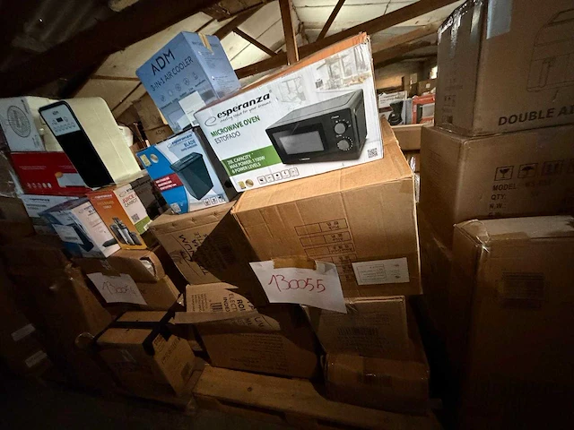 Retourpallet 130055 – huishoudtoestellen & klimaatproducten – retailwaarde +€569,97 - afbeelding 1 van  5