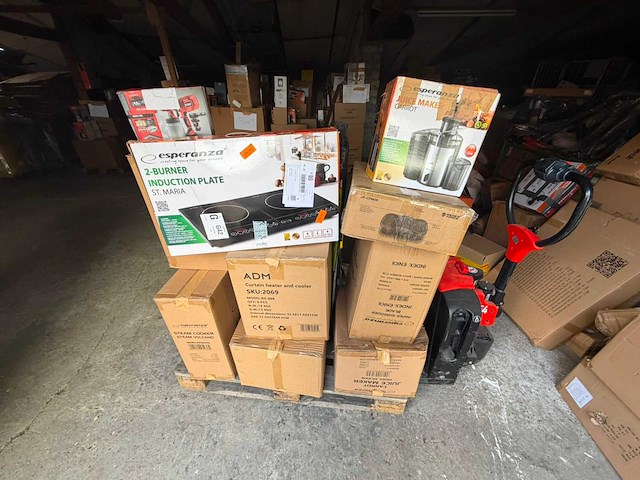 Retourpallet gereedschap, huishoudtoestellen & keukenapparatuur - afbeelding 1 van  5