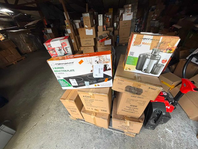 Retourpallet gereedschap, huishoudtoestellen & keukenapparatuur - afbeelding 1 van  2