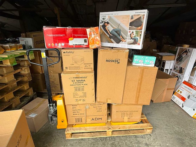 Retourpallet huishoudtoestellen, elektronica & klimaatproducten - afbeelding 1 van  5